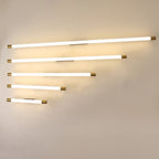 Lampada da parete a LED in alluminio PC con tubo sottile, moderna e minimalista, per il soggiorno