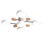Lampada da soffitto LED circolare acrilica moderna nordica