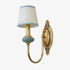 Lampada da Parete Lodge Ceramica&Tessuto&Metallo
