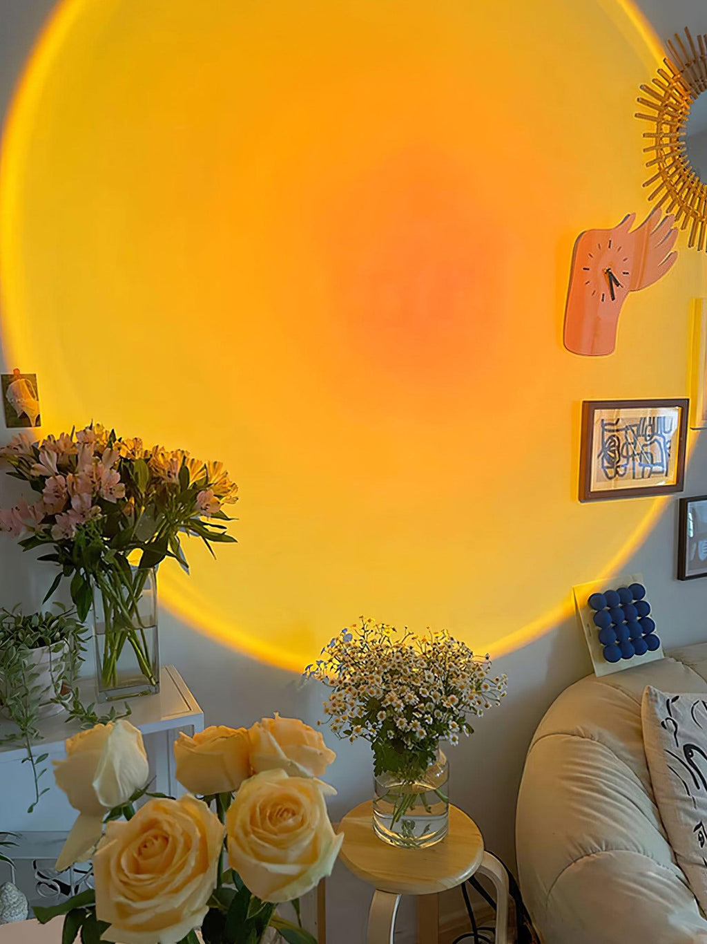 Lampada da Tavolo LED Proiezione Tramonto