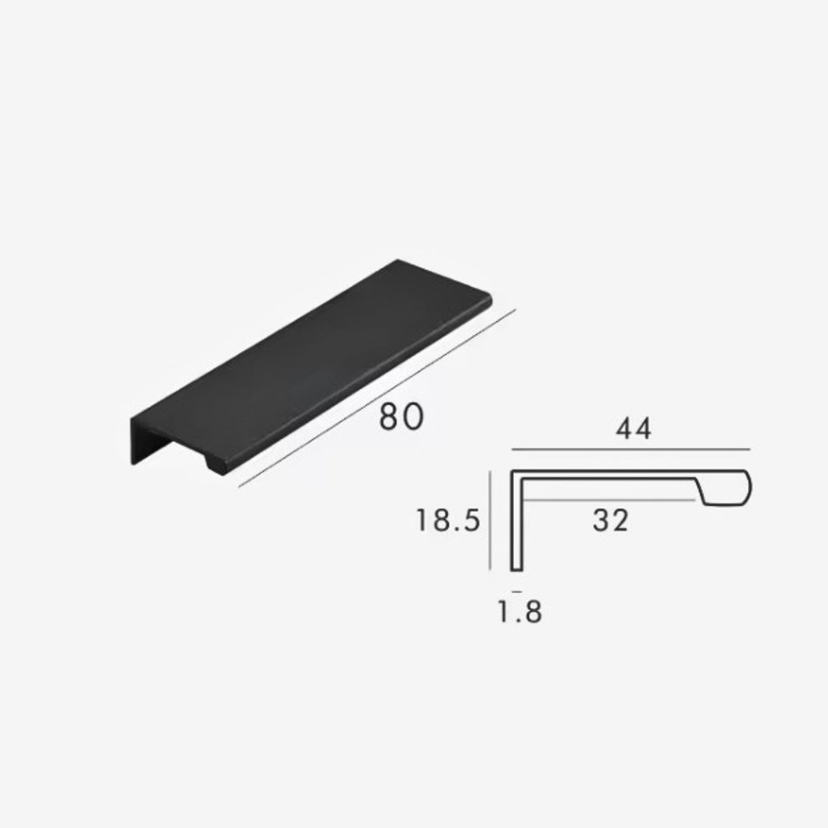 Supporto per Porta Armadio Hallvard