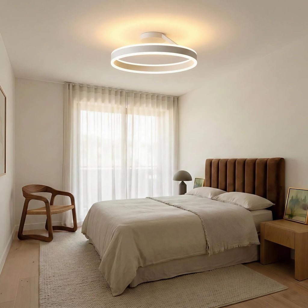 Lampada da Soffitto Rotonda Moderna in Acrilico