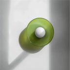 Luce a Disco in Vetro Nordico per Parete e Soffitto LED 1-luce