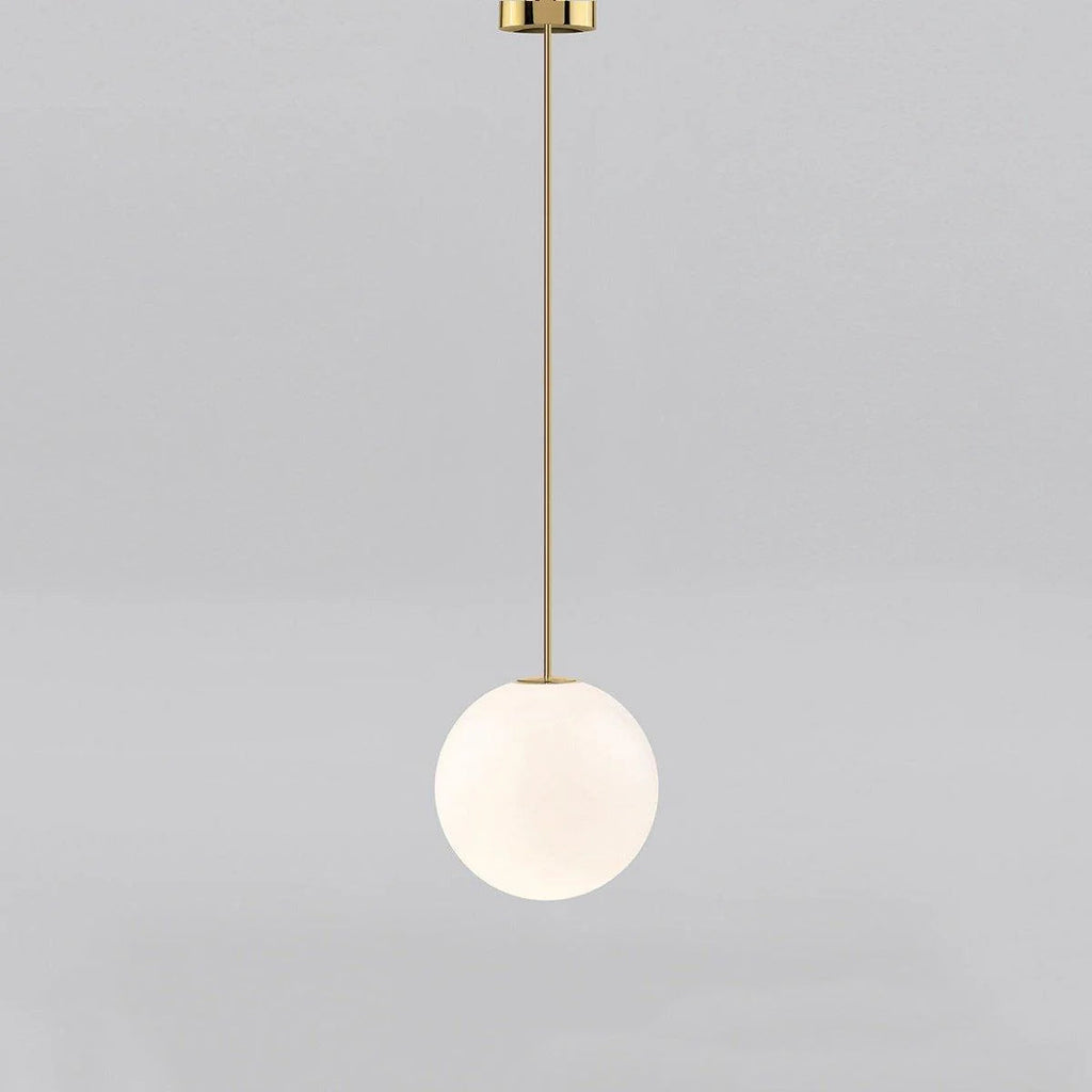 Lampada a Sospensione Minimalista in Ottone