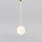 Lampada a Sospensione Minimalista in Ottone