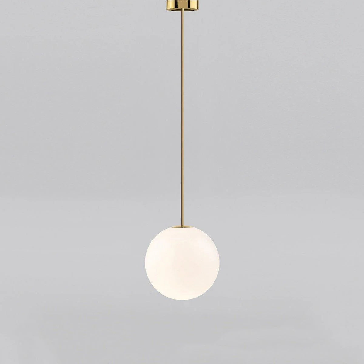 Lampada a Sospensione Minimalista in Ottone