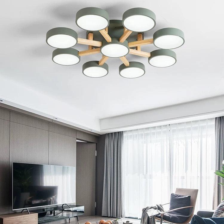 Moderna Lampada da Soffitto Rotonda