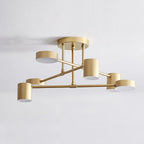 Nuova Luce da Soffitto Geometrica in Metallo