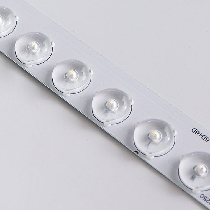 Lampada da soffitto LED rotonda in ferro acrilico minimalista moderna per camera da letto