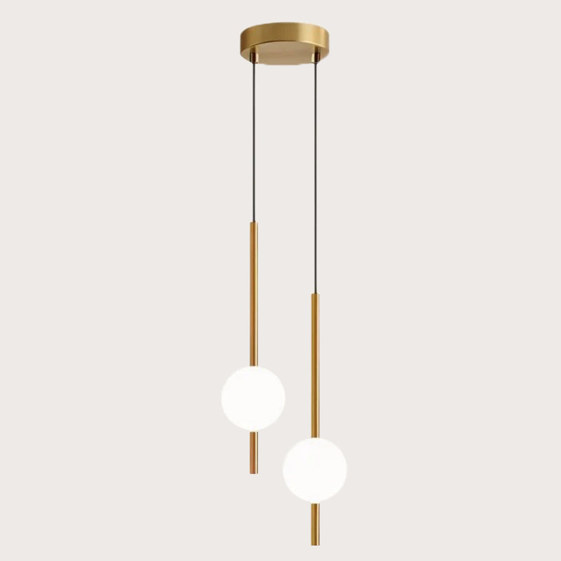 Lampada Appesa Cilindrica Moderna da Comodino