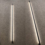 Lampada da Parete LED Nera Slim Moderna Liora