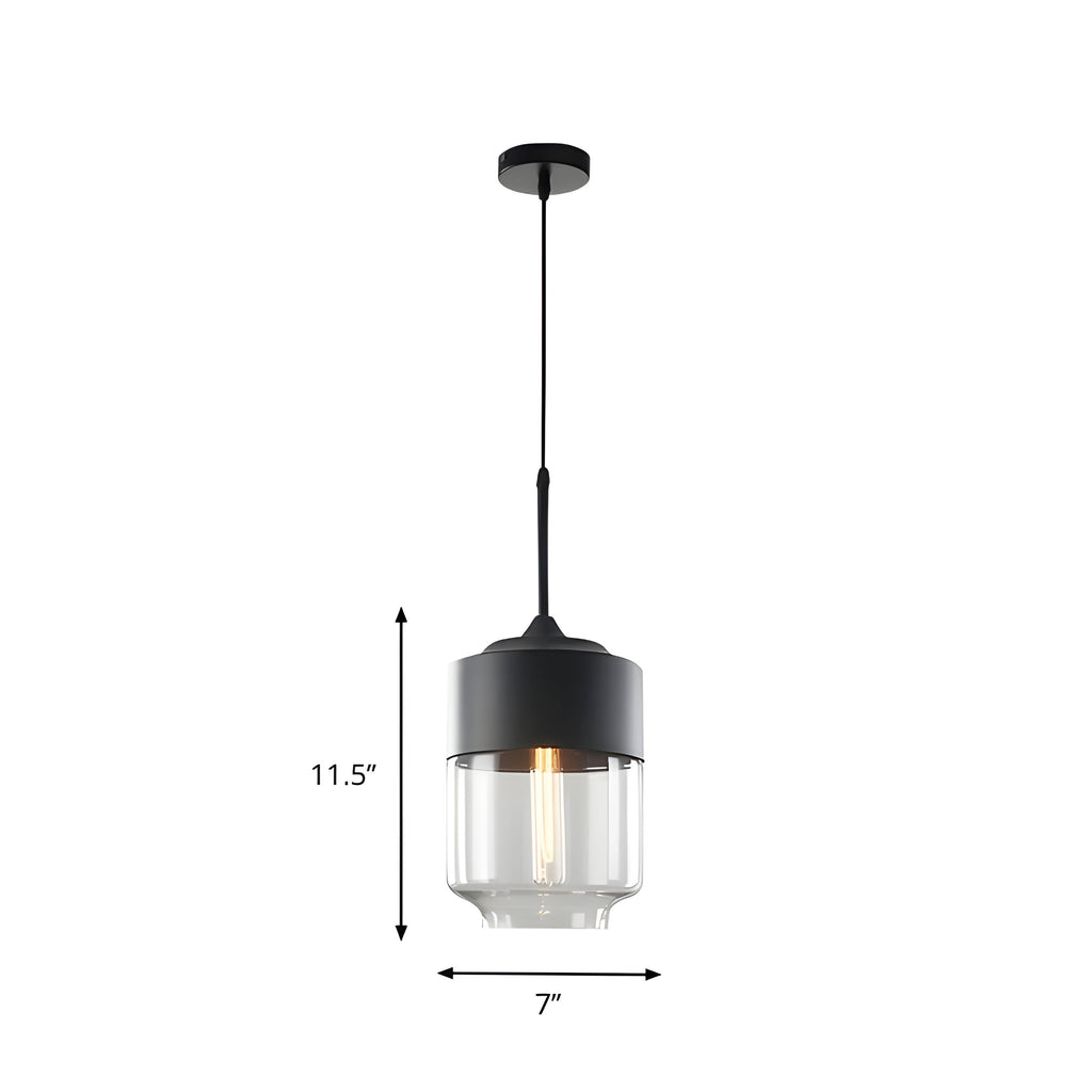 RusticLuxe Light - Lampada a sospensione vintage in legno
