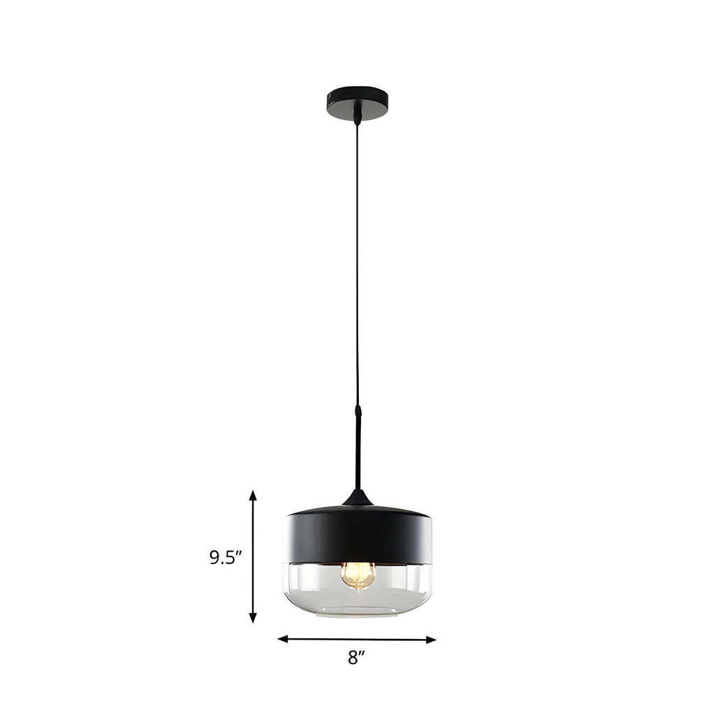RusticLuxe Light - Lampada a sospensione vintage in legno
