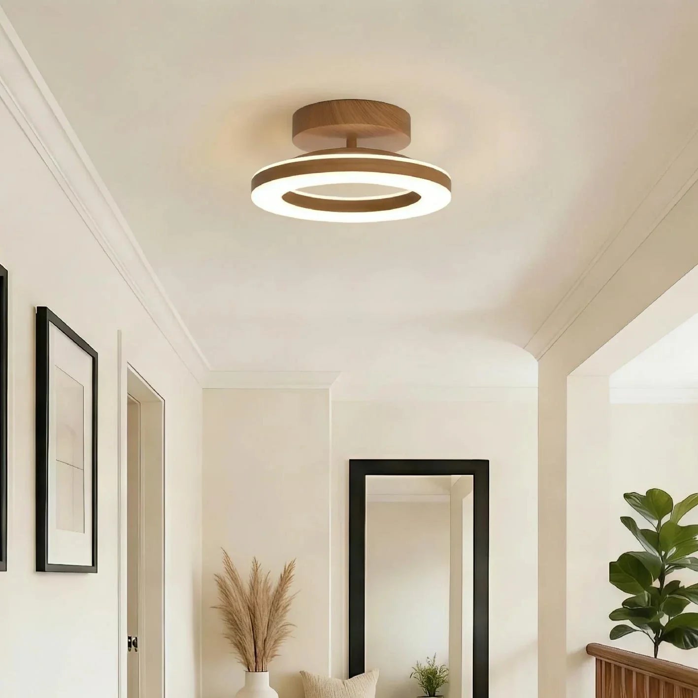 Lampada da soffitto rotonda moderna nordica