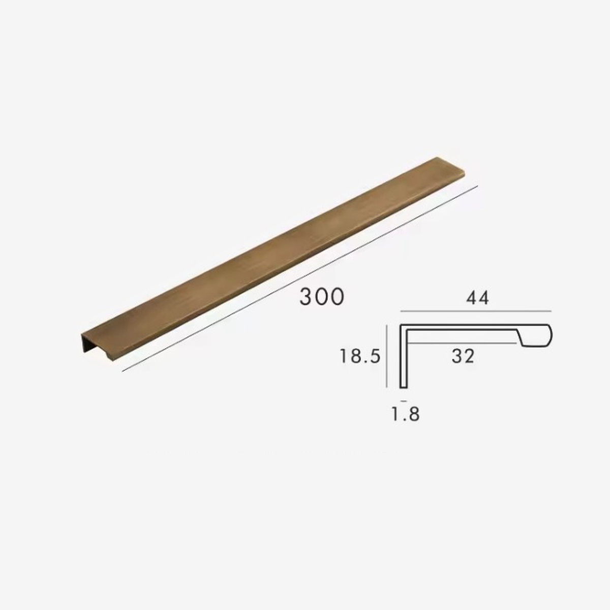 Supporto per Porta Armadio Hallvard