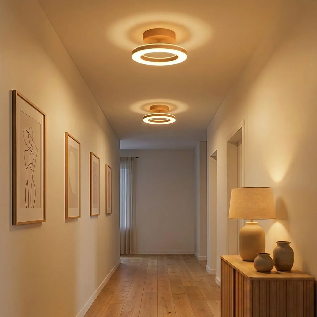 Lampada da soffitto rotonda moderna nordica