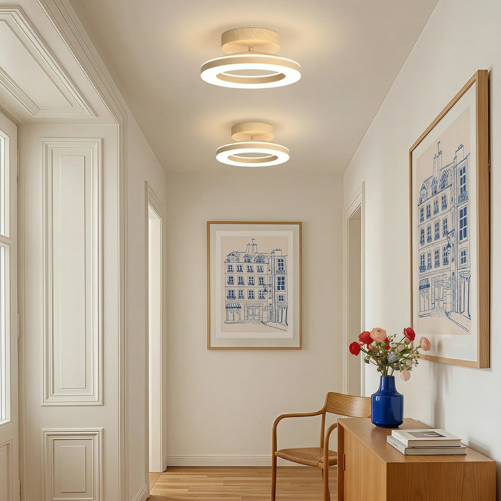 Lampada da soffitto rotonda moderna nordica