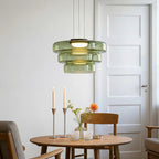 Lampada a Sospensione in Vetro Stile Bauhaus