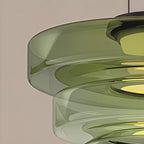 Lampada a Sospensione in Vetro Stile Bauhaus