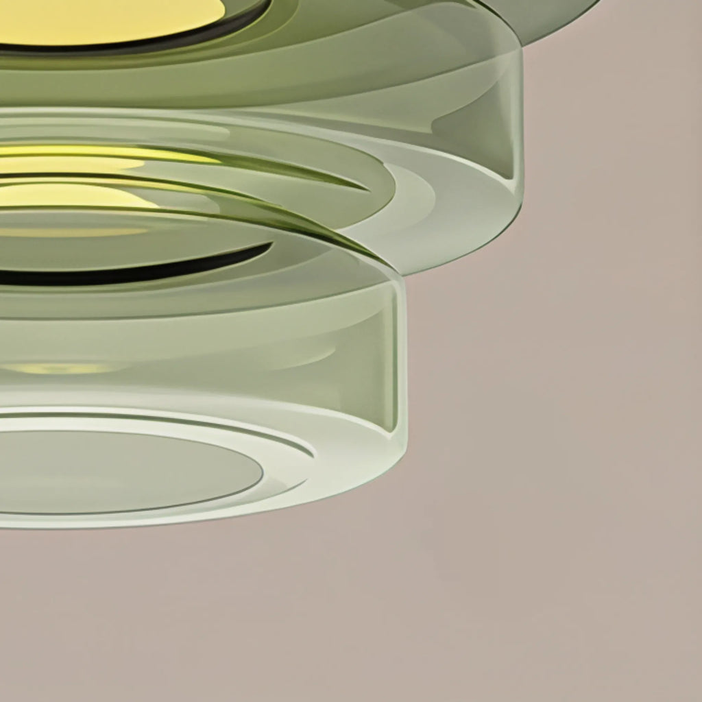 Lampada a Sospensione in Vetro Stile Bauhaus