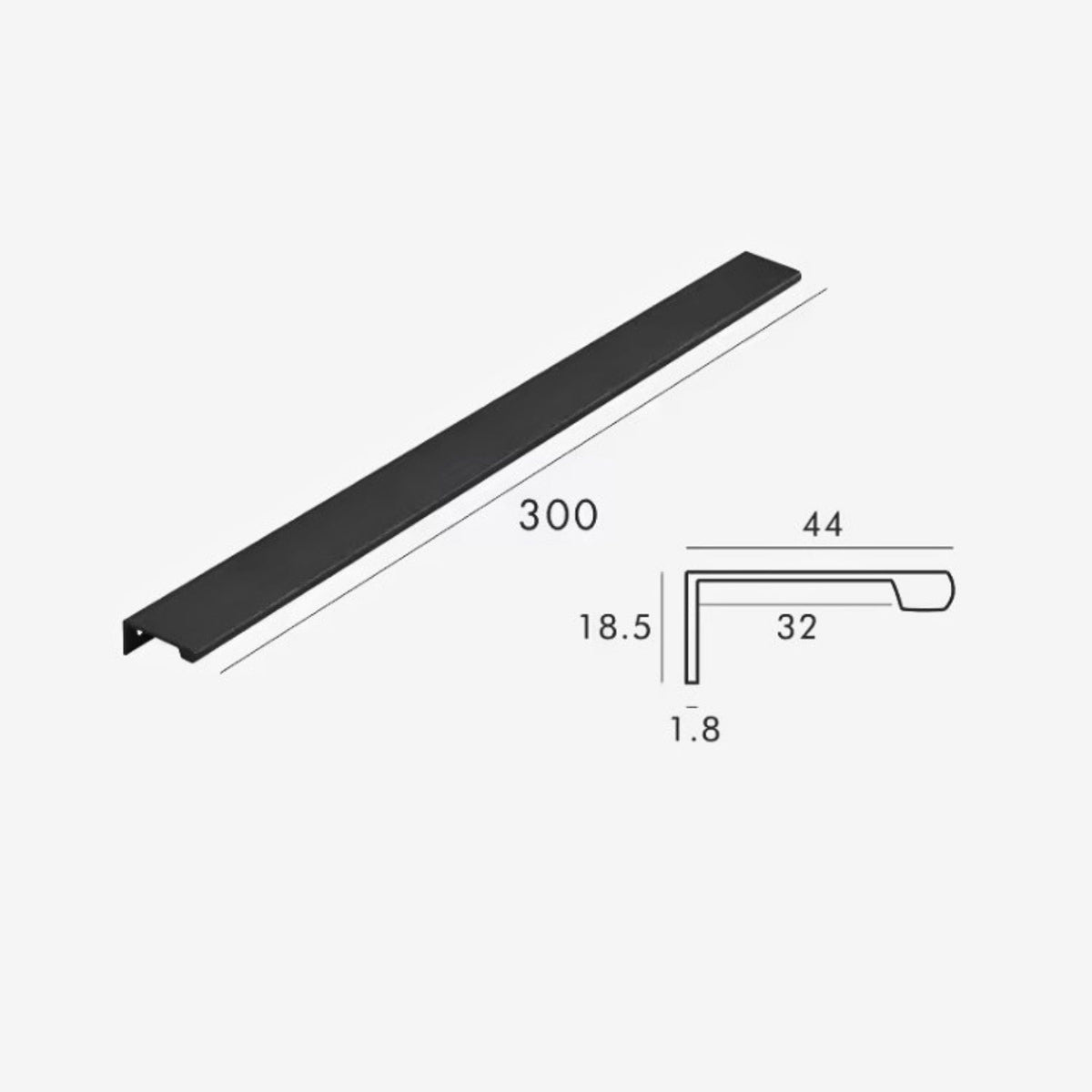Supporto per Porta Armadio Hallvard