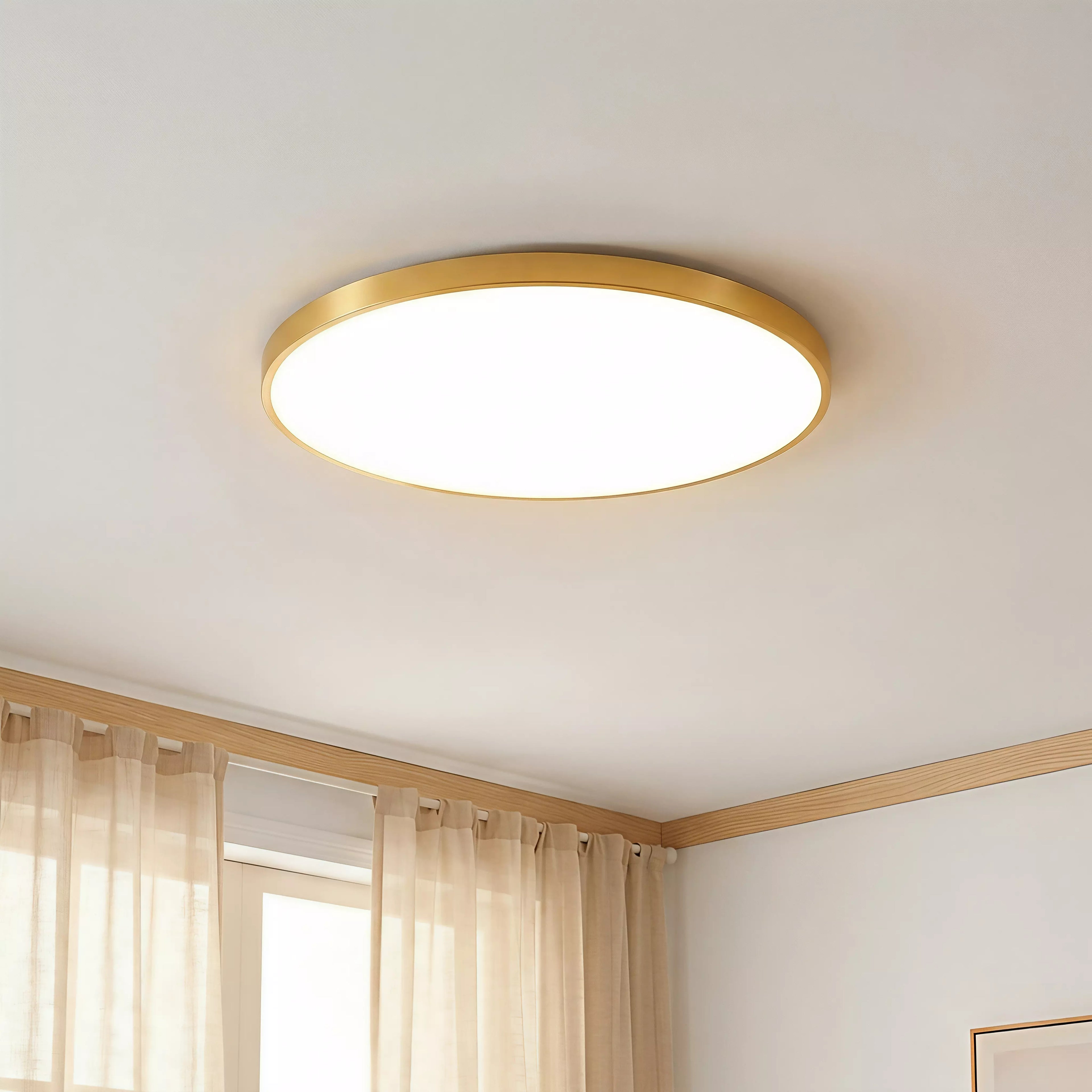 Lampada da soffitto rotonda moderna e semplice