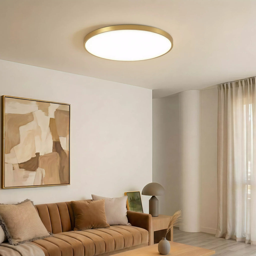 Lampada da soffitto rotonda moderna e semplice