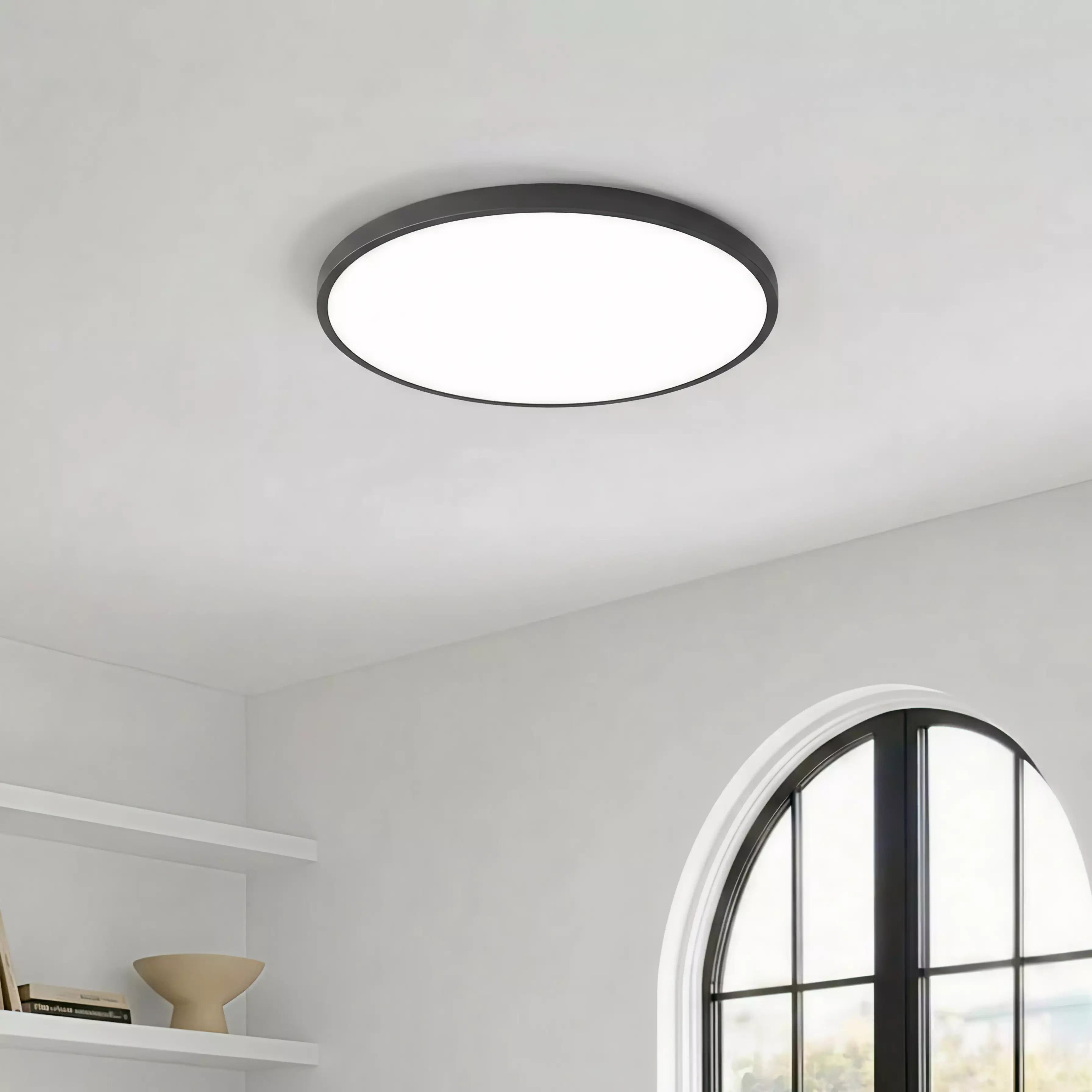 Lampada da soffitto rotonda moderna e semplice