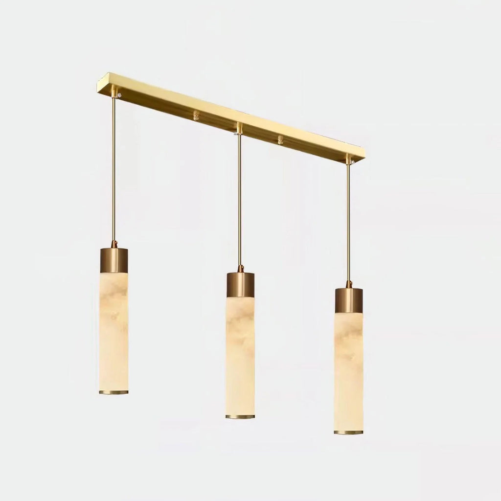 Lampada a Sospensione Classica in Marmo Lineare