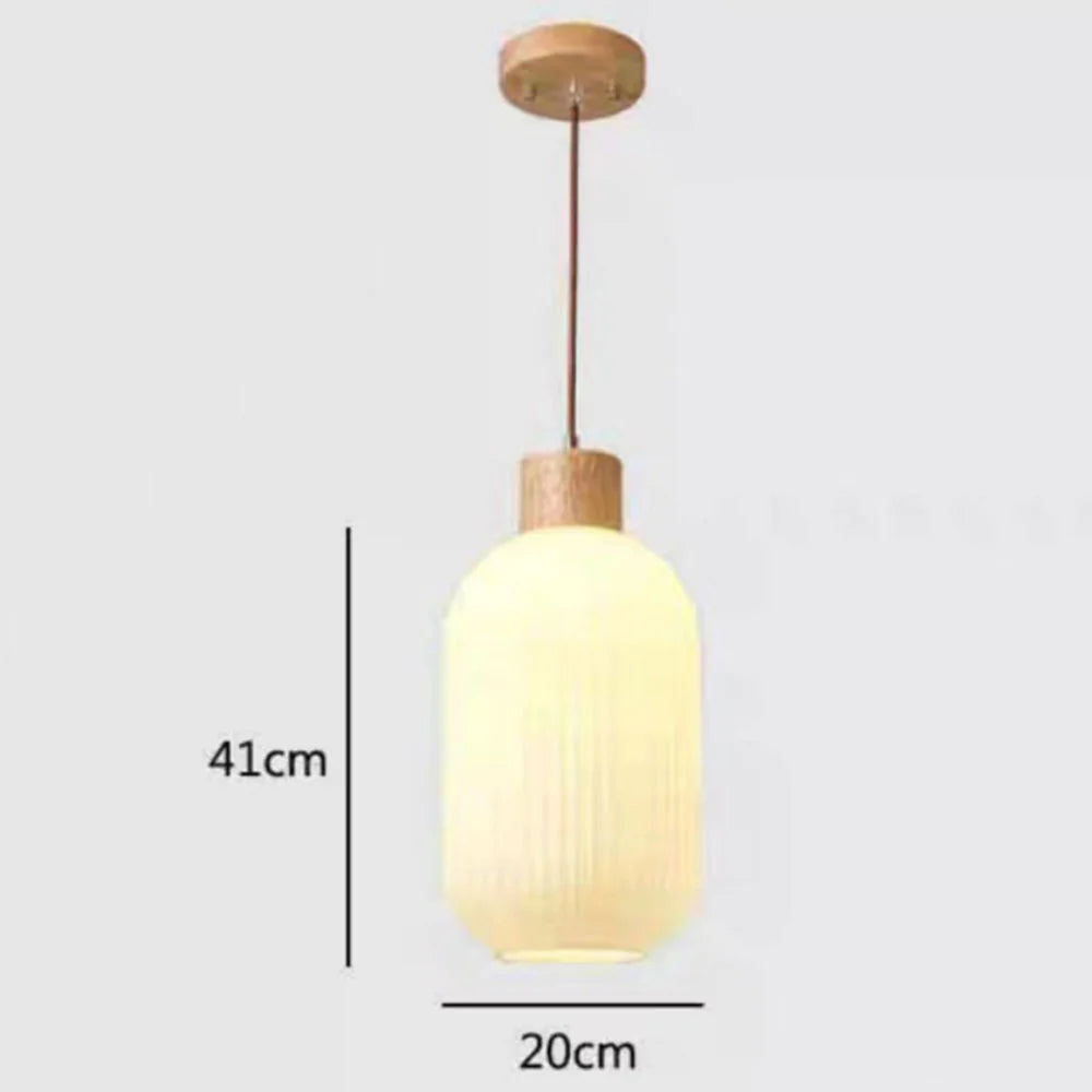 Lampadario in Vetro Rotondo Retro