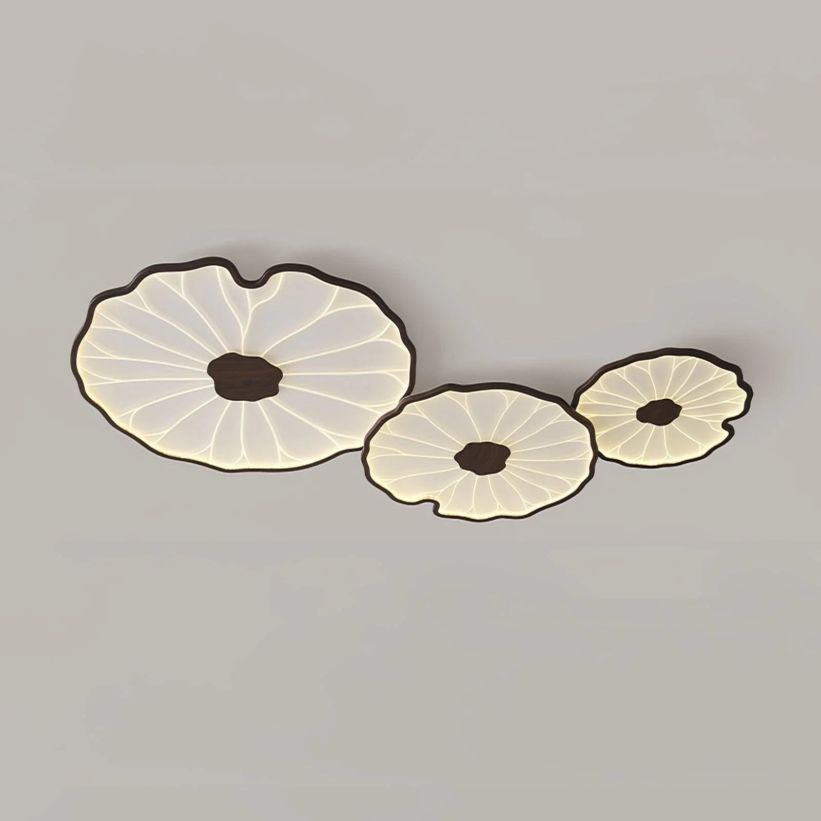 Moderna Lampada da Soffitto in Acrilico Lotus