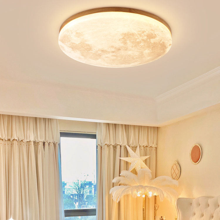 Moderna Luce da Soffitto LED a Incasso Rotonda in PVC Acrilico Minimalista per Soggiorno