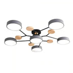 Lampada da soffitto LED circolare acrilica moderna nordica