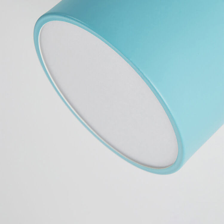 Plafoniera LED a Soffitto a Log in Colore Solido Scandinavo