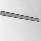Lampada da Parete LED Impermeabile in Alluminio e Acrilico per Esterni, Design Moderno Minimalista, Bar Lungo