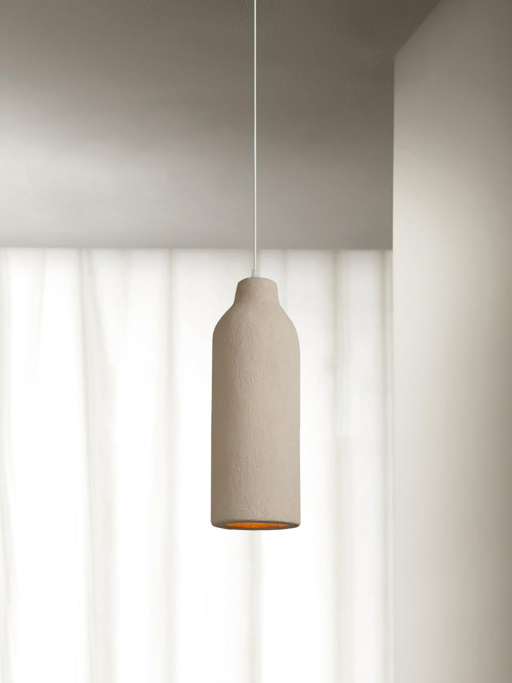 Lampada a sospensione a forma di barile