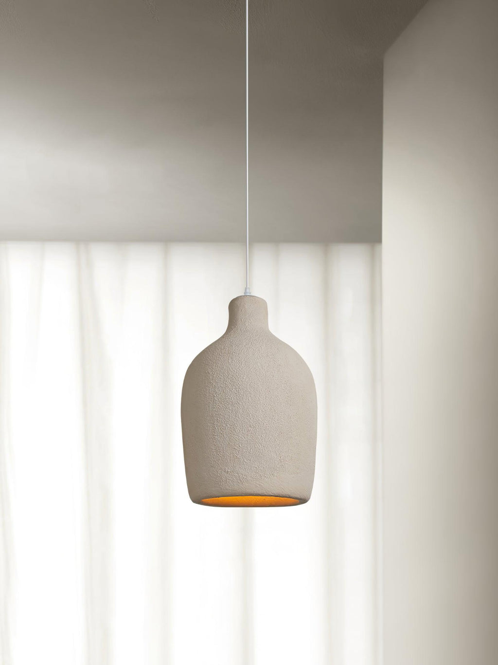 Lampada a sospensione a forma di barile