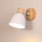 Applique a parete LED in legno a cono moderno minimalista | 1 luce