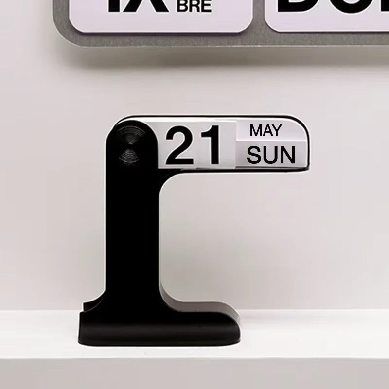 DateNest – Calendario da Scrivania Regolabile con Base Compatta per Casa e Ufficio