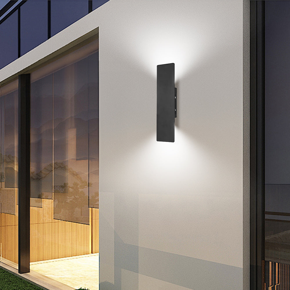 Selvik | Moderno Faretto da Esterno in Alluminio con Classe di Protezione IP65 in Quattro Lunghezze per Giardino, Patio e Viale
