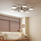 Lampada da soffitto LED circolare in acrilico