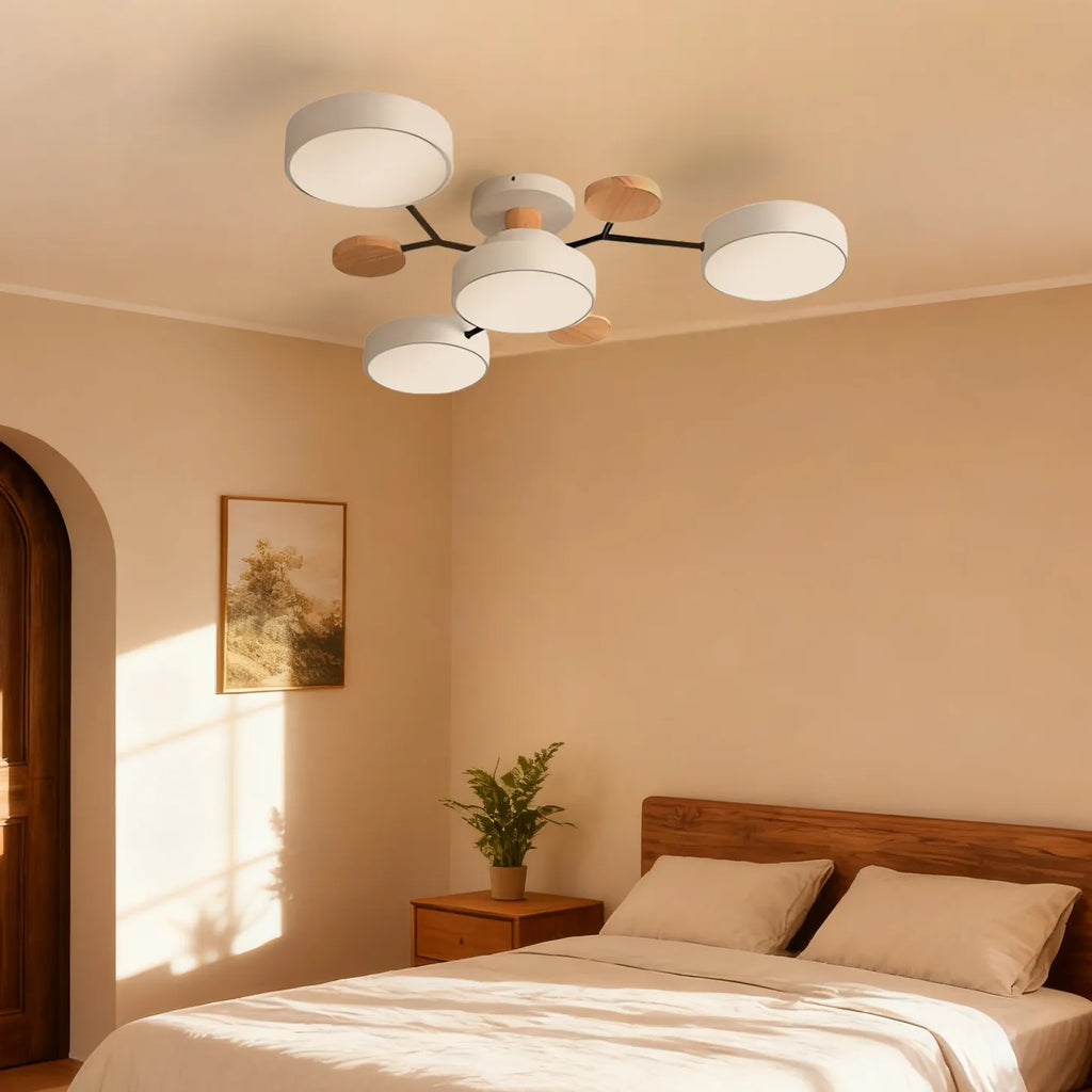 Lampada da soffitto LED circolare in acrilico
