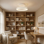 Lampada da soffitto rotonda in ferro moderno chic