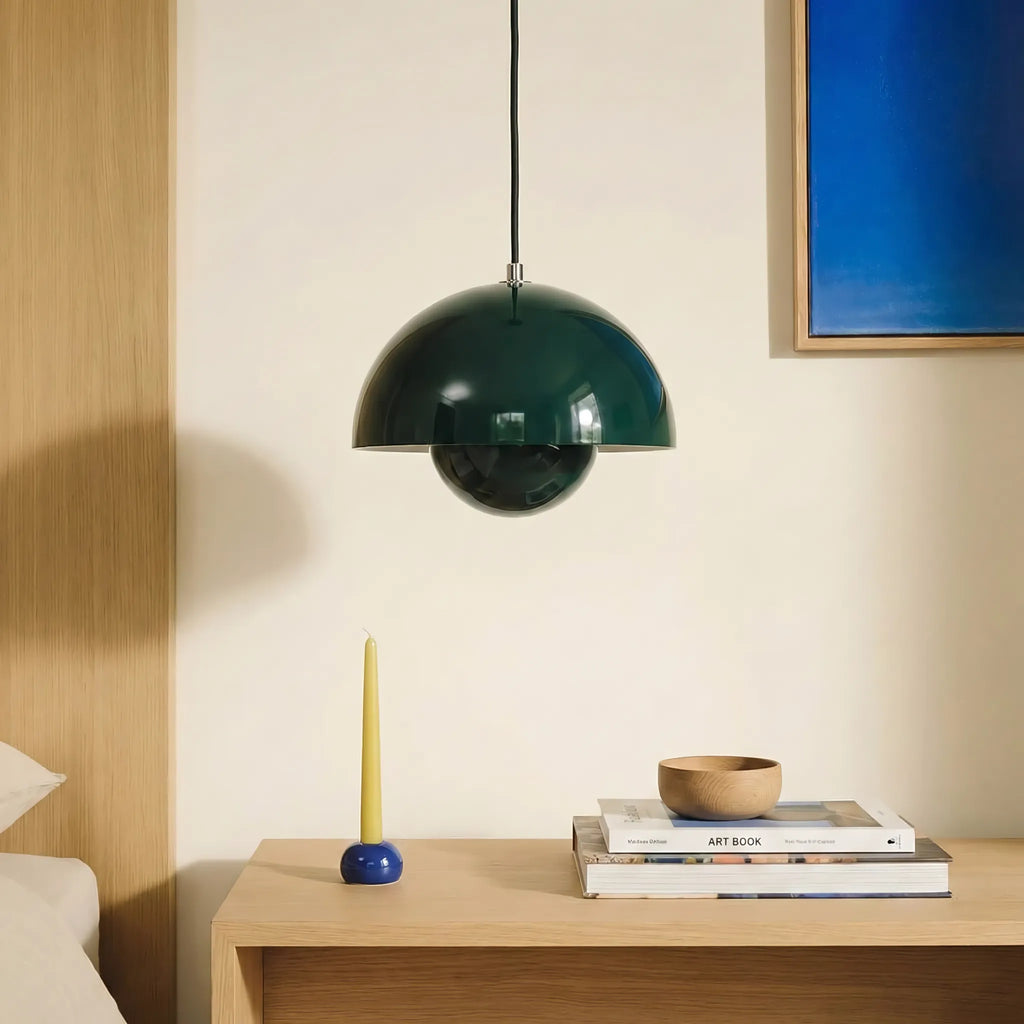 Lampadario Rotondo Colorato Moderno