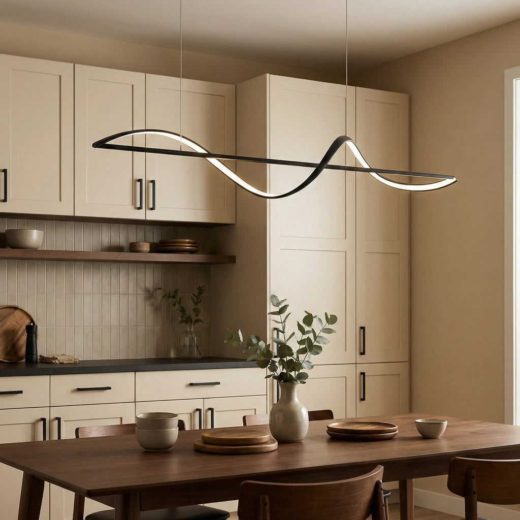 Moderna Creativa Italiana Semplice Linee Lampada a Sospensione per Ristorante