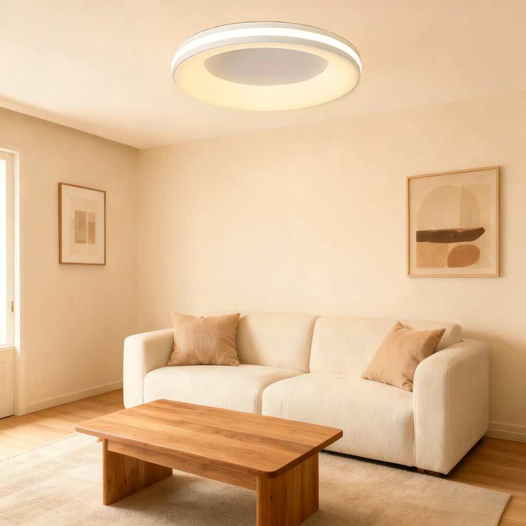 Luce da soffitto circolare moderna e minimalista