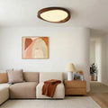 Lampada da soffitto rustica in acrilico organico