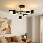 Nuova Luce da Soffitto Geometrica in Metallo