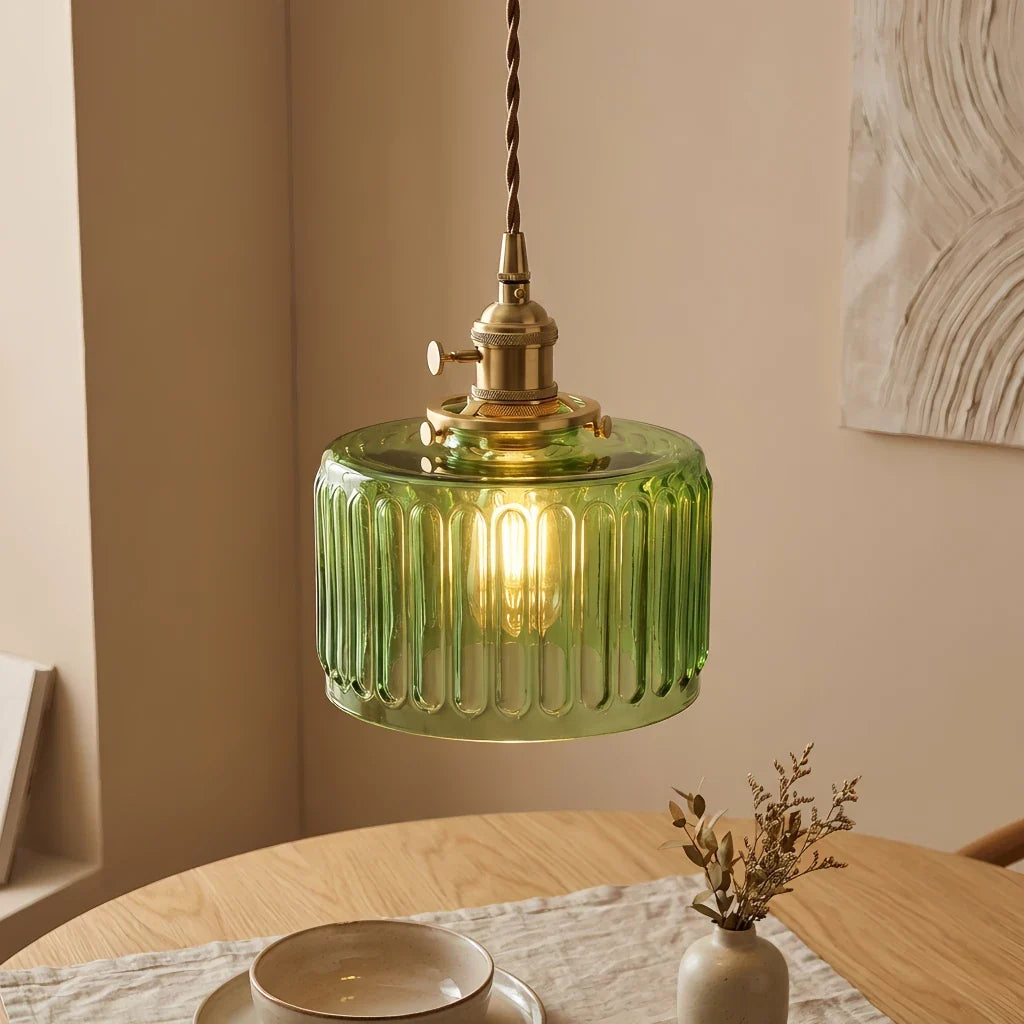 Lampadario in Vetro Creativo Vintage Nordico Unico