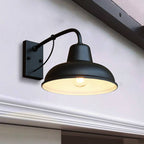 Lampada da parete vintage in ferro impermeabile da esterno con 1 luce